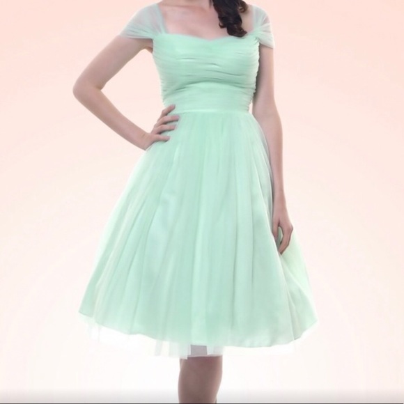 50s style formal dress